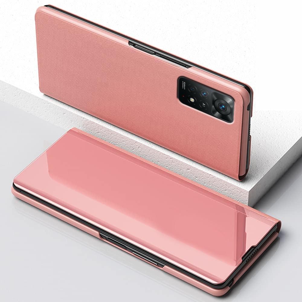 Xiaomi Redmi Note 11 Pro 4G / 5G Clear View Case, Rose Gold