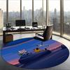Adventure Time (5) Round Office Rug Decorative Floor Rug for Office Bedroom Living Room and Home Space