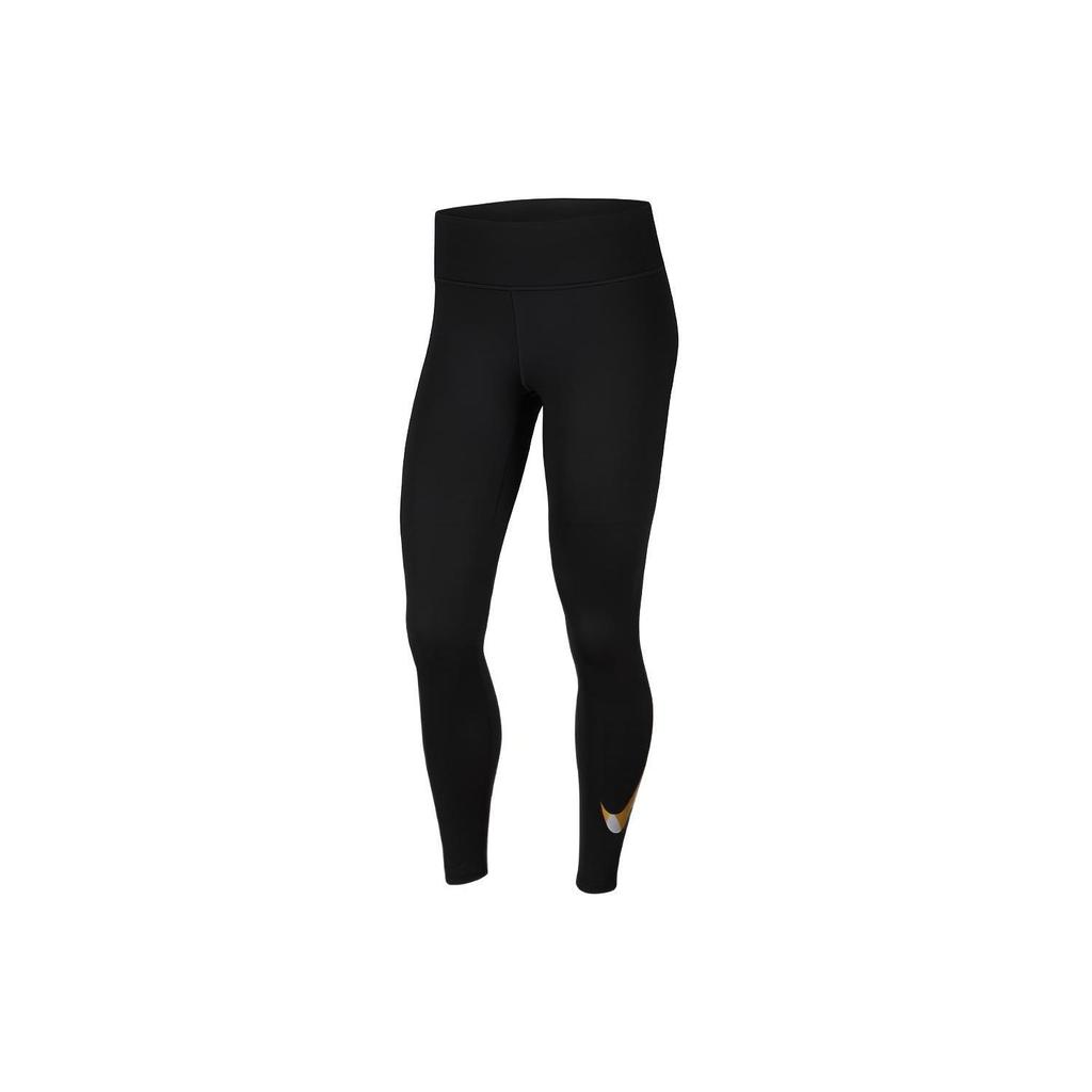 Nike Solid Logo Tight Sports Leggings Women leggings Black CJ5582-010