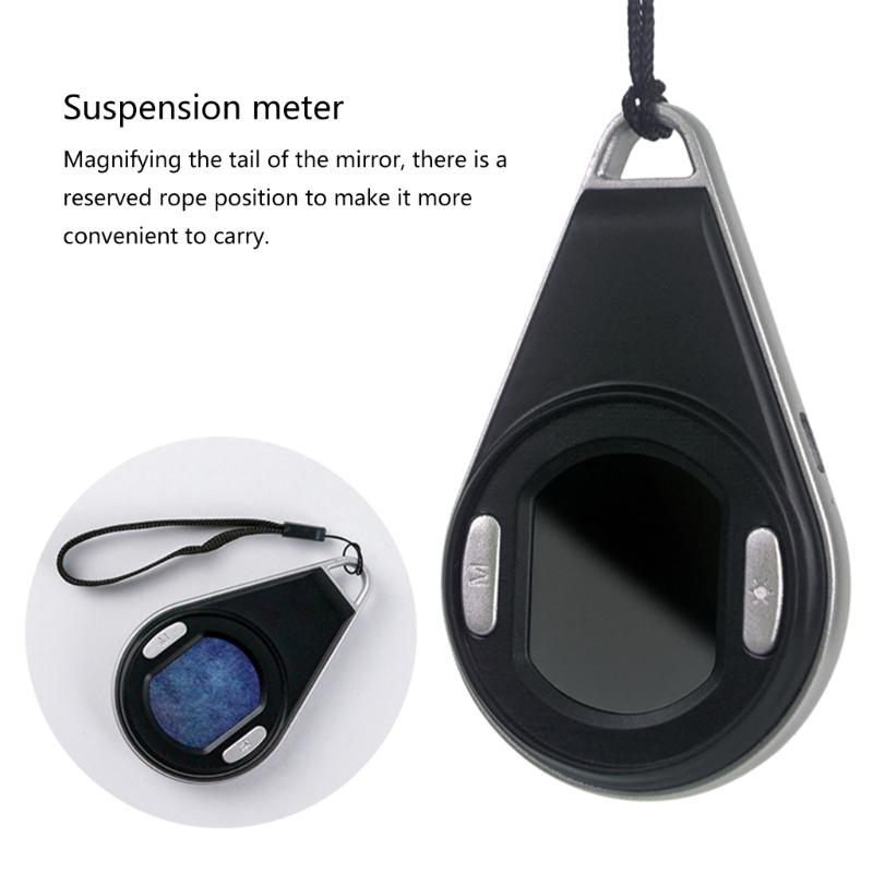 60X 80X 100X Microscop de buzunar cu lupă digitală LED reîncărcabilă Mini microscop portabil cu lumină LED