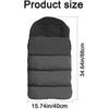 Universal Ride Chair Sack Winter Two-Way Zipper Cotton Cushion For Stroller Windproof Waterproof Case For Most Baby Strollers