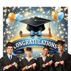Congratulations Graduation Decor Graduate Party Decoration Prop Ceremony Background Congratulations Photo Booth Backdrop Party