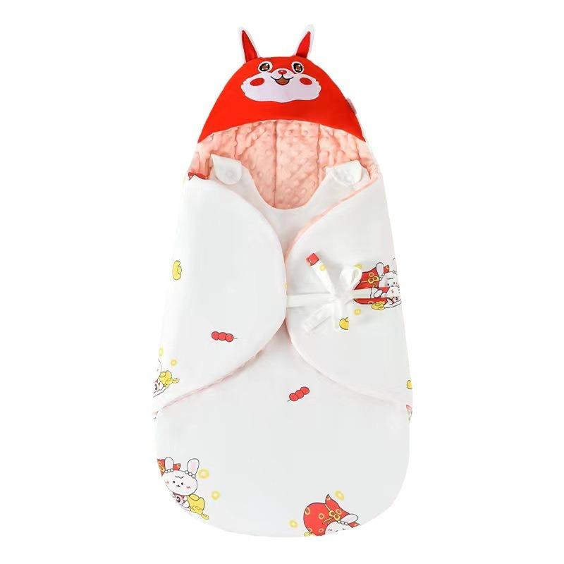 Baby Blanket, Cotton Newborn Comforter, Spring Thickening, Baby Delivery Room Package, Newborn Swaddling Anti-Kick Sleeping Bag