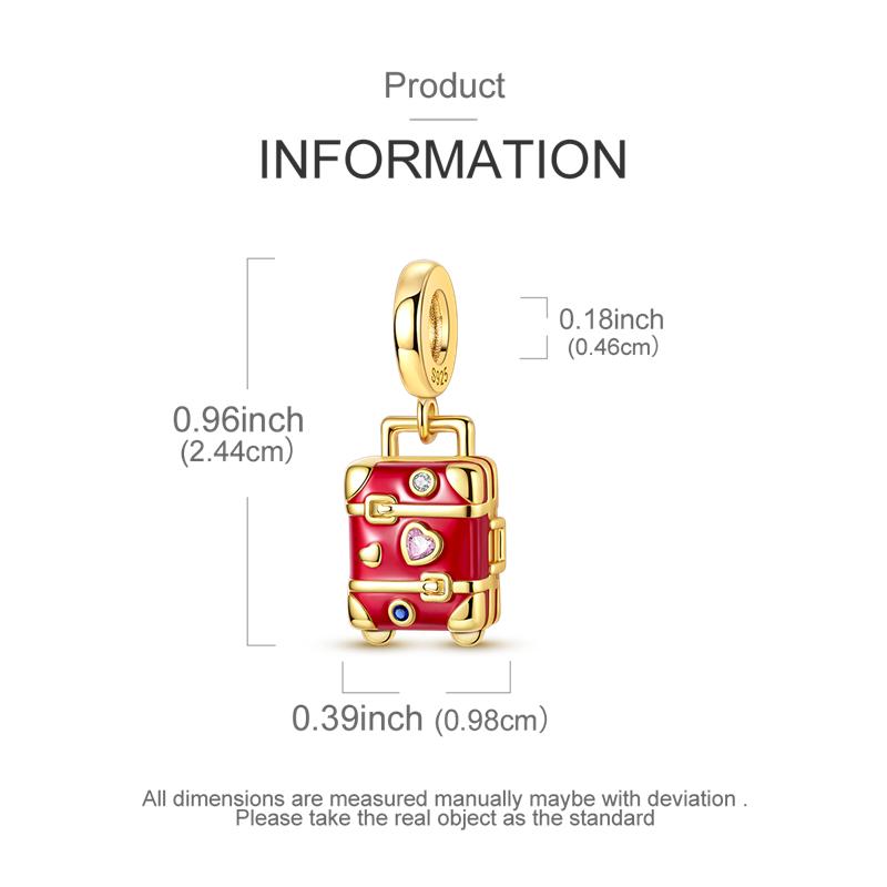 Copper Chameleon Charms Bead Zirconium Golden Love Mom Gift Cute Pets Pendants Fit Original Bracelet Diy Jewelry