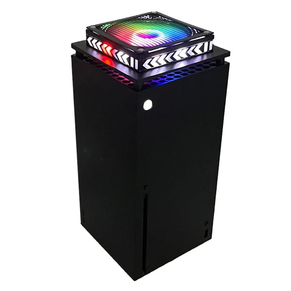 LED Světla Chladicí Ventilátor pro Příslušenství Konzole Xbox Series X