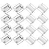 1 Set 50 Stück BH-Träger Schnallen BH-Träger Anti-Rutsch BH-Clip Haken BH-Verschlüsse Haken für Damen (Gold 12MM)