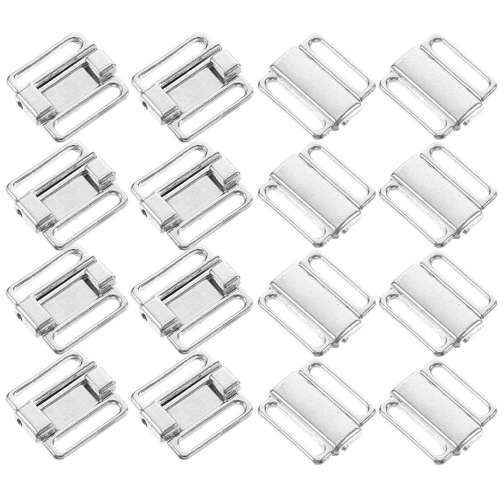 1 Set 50 Stück BH-Träger Schnallen BH-Träger Anti-Rutsch BH-Clip Haken BH-Verschlüsse Haken für Damen (Gold 12MM)