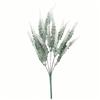 5-Head Flocked Lavender Artificial Flower for Home and Outdoor Decor