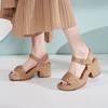 New 2025 Spring and Summer Platform Sandals Women's Casual and Comfortable Large-size  Sandals SKT
