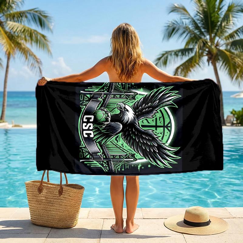 Csc Fashion Beach Towel: Ideal for Summer Adventures Soft, absorbent and quick drying suitable for swimming and bathing