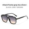 Vintage Sunglasses With Uv400 Protection For Casual Outdoor Wear