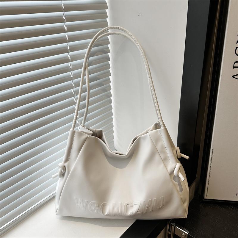 

Сумка-тоут женская 2024 новая большая вместительная сумка для поездок на работу в стиле колледжа студентка класс сумка для поездок на работу белый