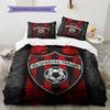 FC Spartak Trnava Pattern Bedding,Quilt Set Quilt Cover Pillowcase Home Birthday Gift(1 * duvet cover + 2 * pillowcase, without core)