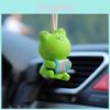 Cute Resin Cartoon Duck Car Mirror Hanging Decoration For Car Interior