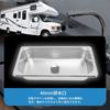 Camper Sink, Inlaid RV Sink, Heat-Resistant, Scratch-Resistant, Easy To Clean, Rust-Resistant, Yacht Sink, 40mm (Stainless Steel Color (GR-1365))