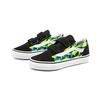 Vans Canvas Casual Durable Low Top Kids Skate Shoes Kids Sneakers Black Green Blue VN0A4BUV7T7