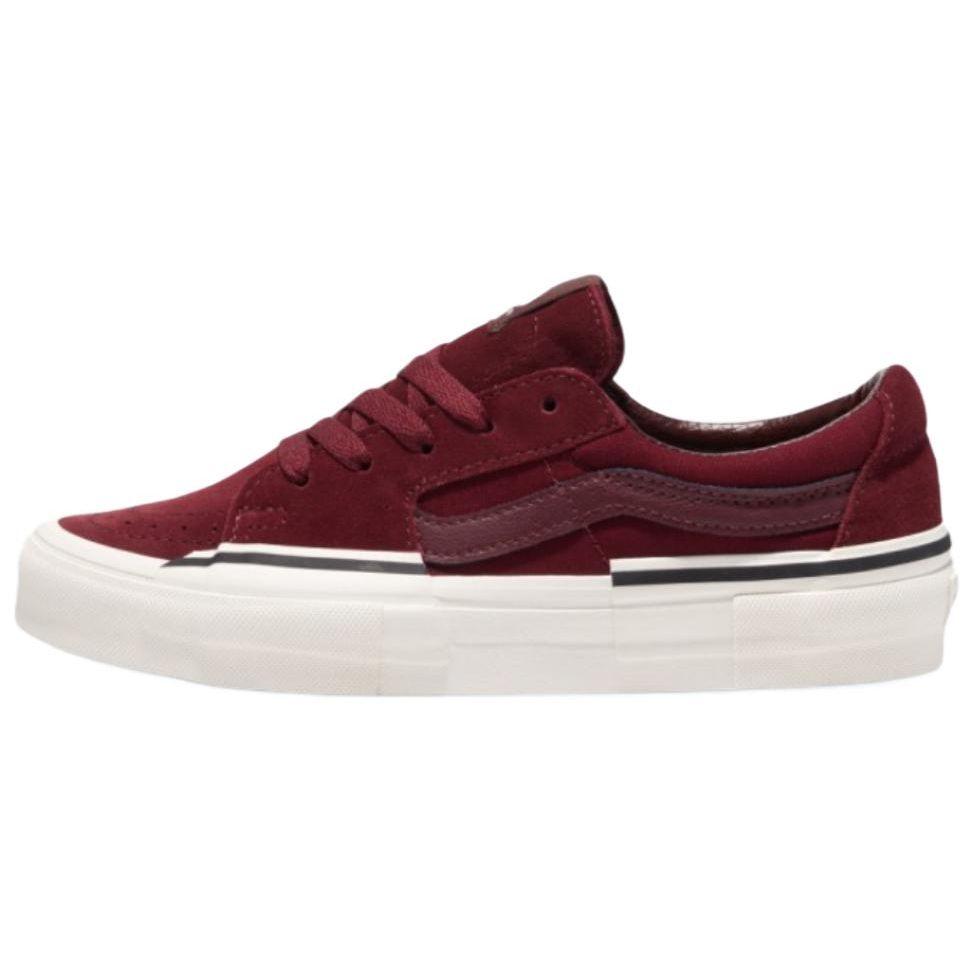 Vans SK8-Low Reconstruct Unisex Rose Red Maroon VN000CRNPRT 42