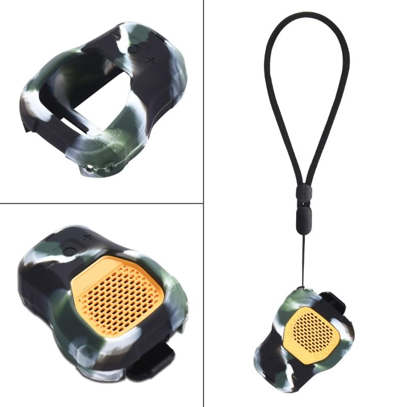 Silicone Case Protective Cover for Wearable Speaker Anti-scratch Sleeve Wireless Speaker Housing Carrying Case