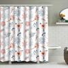 Beautiful Pink Floral Birds Shower Curtain Perfect For Bathroom Decor!