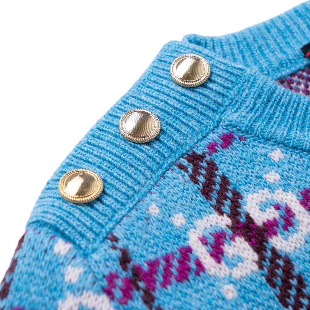 Gucci SS23 Knitwear Women's Lake Blue 731583-XKC1H-4896