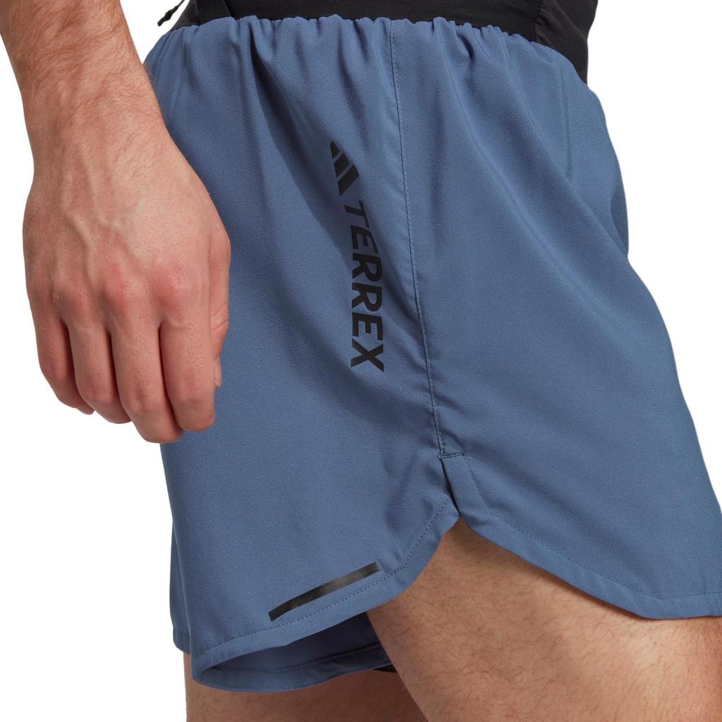 adidas Agravic Sports Shorts Men's Wonder Asphalt Gray HT9396