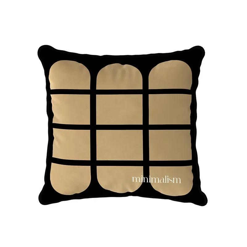 Farmhouse Throw Pillow Cover, Rustic Decorative Country Roads, Cushion Case, Home Decor for Sofa Couch, Square Velvet, Luxury