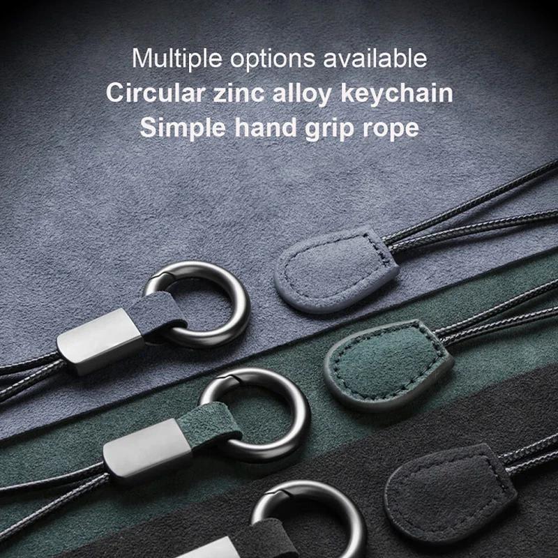 Fit For Mercedes Benz E Class W213 W205 E200 E260 E300 E320 Amg Cla Suede Fabric Genuine Leather Auto Key Fob Cover Smart Remote Housing Cover