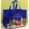 Christmas Gift Bag Non-woven Santa Xmas Tree Tote Bag Large Capacity Shopping Bag Xmas 2026 New Year Candy Gift Packaging Bag