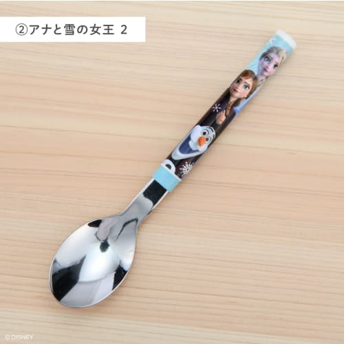 Yaxell Disney Children's 3-Piece Tableware Set (Chopsticks, Spoon, Fork) Made in Japan, Antibacterial, Dishwasher Safe, Frozen