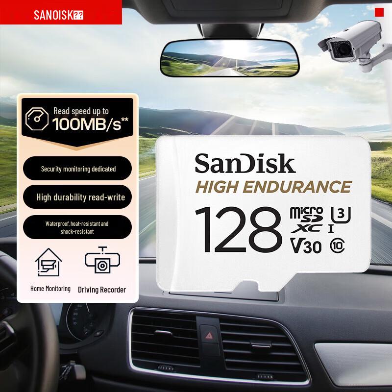 SanDisk High Endurance 128GB MicroSD Card