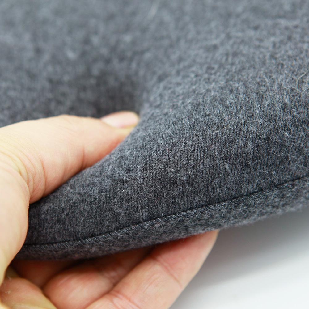 MUJI-Style Tatami Round Memory Foam Seat Cushion - Breathable, Solid Color, Tie-On for Office Chair