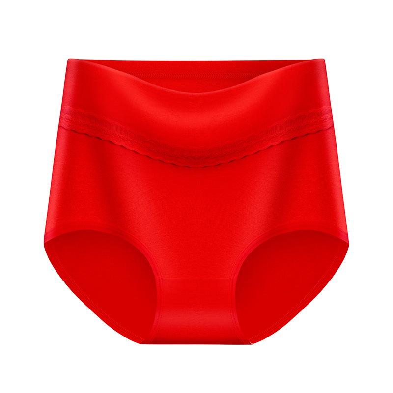 

Нижнее белье для свадьбы с высокой талией 2025 года на год Змеи красное женское - удобные, дышащие трусы L 90-115 kg