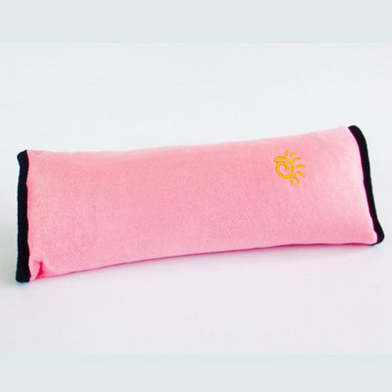 

Милая плюшевая детская накладка на плечо ремня безопасности и регулятор розовый