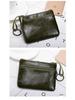 Women's Genuine Leather Retro Coin Purse - Mini Short Wallet & Portable Coin Bag