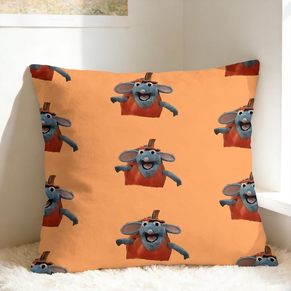 Tutter- B-Bear In The Big Blue House Pillow Case Soft Pillow Cover Novelty Pillowcases For Sofa Bedroom Home Decor