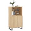 VidaXL Highboard Sonoma Oak 60x36x110 Cm Engineered Wood 831495
