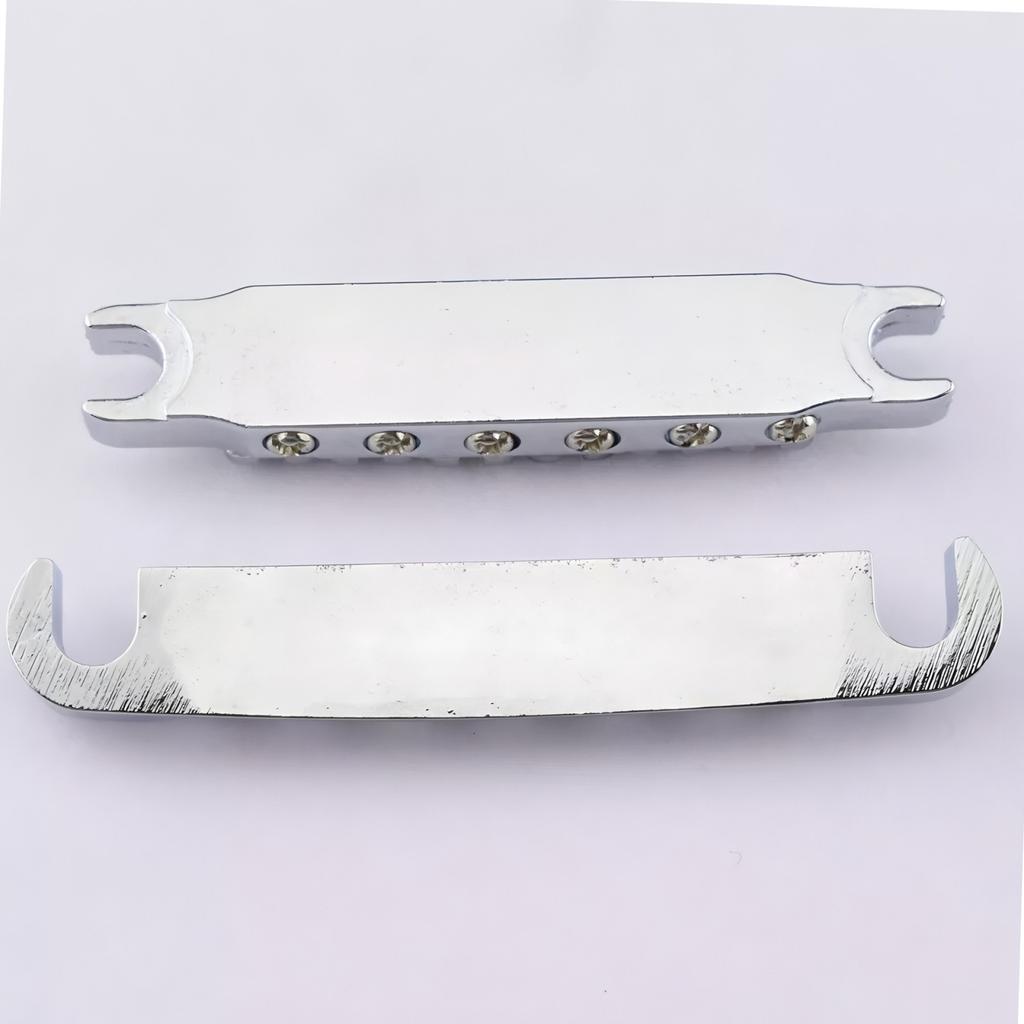 6-saitige E-Gitarre Brücke Top-Hängende Saiten Einzelne Saitenhalter Gitarrenbrücke Saitenhalter Gitarrenzubehör
