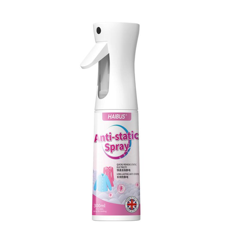 Anti-static spray for clothes, anti-static fabric softener for clothes, long-lasting fragrance,hair,sweater coat wrinkle removal 300ml