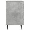 Nightstand Concrete Gray 43 x 41 x 66.5 cm Particleboard
