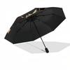 1pc The Lord of the Rings Return of the King Automatic Folding Umbrella - Compact 8-Rib Design, Durable Plastic & Iron1055L