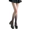 Gradient Color Stockings for Women, Sexy Black Stockings, Pure Desire White Stockings, Ultra-thin Summer Anti-snag Gray Pantyhose