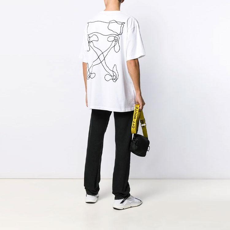 Off-White Arrow Short Sleeve Ordinary Version White Men's OMAA038F191850110110