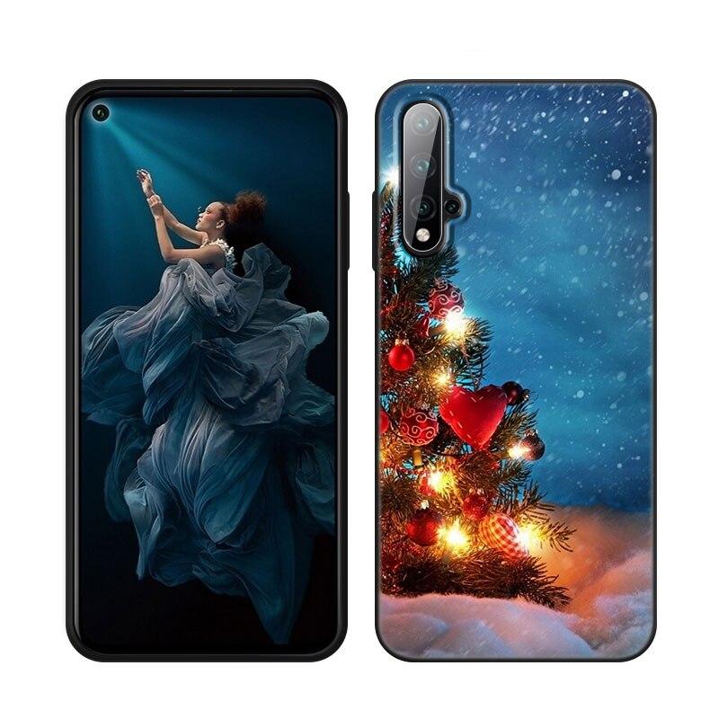 Snehové Veselé Vianoce Puzdro na telefón Pre Huawei Honor 60 50 Mate 40 30 20 10 Lite Nova 9 8 Pro 7 SE Y60 30S 8i 7i 5T Prémiový Kryt