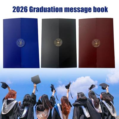 2026 Graduation Signing Book Class of 2026 Graduates Guest Sign In Book Congrats Grad Party Decoration Graduation Keepsake Gift