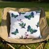 Graceful Butterfly Cushion Cover Soft Reversible  Durable Pillow Cover  MultiScene Use for Home  Car Daily Comfort