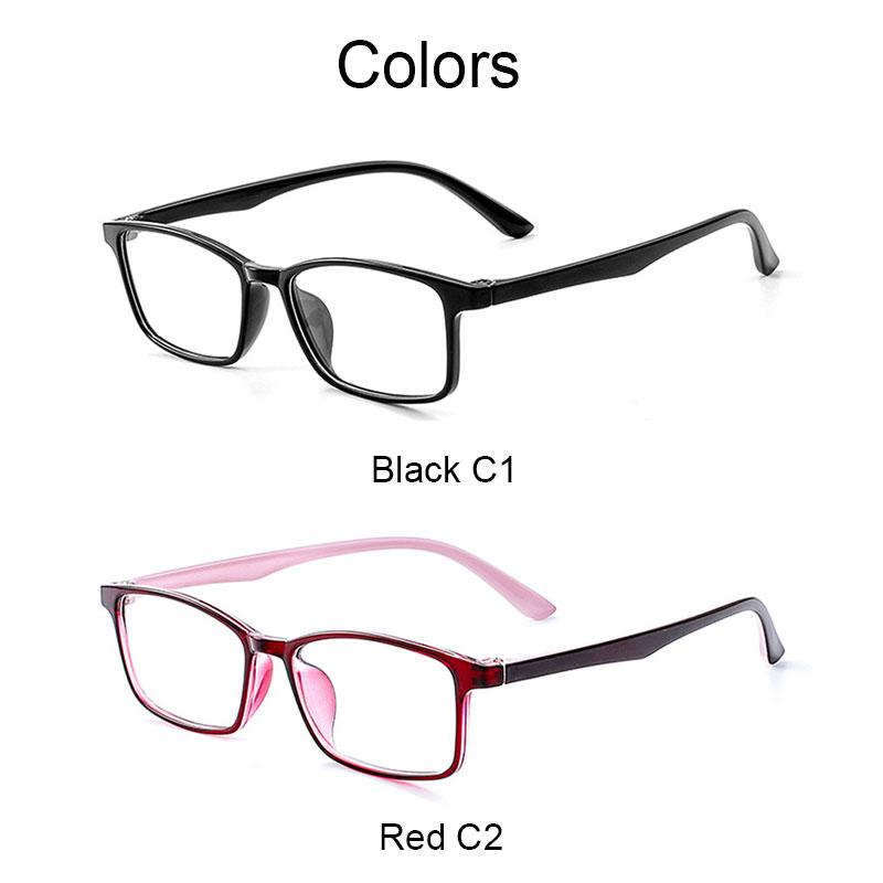 Crystal Reading Glasses For Men Women Anti Scratch Black Red