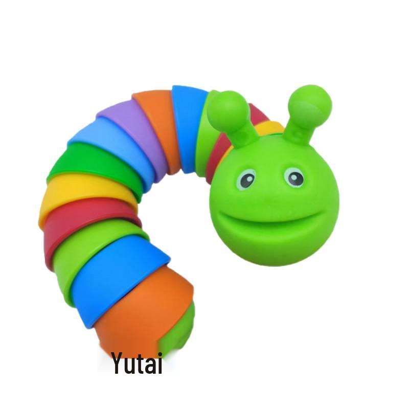 Cross-Border Rainbow Smile Face Stress Ball Toy for Kids