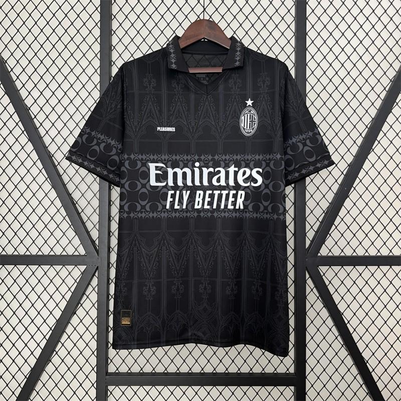 AC Mailand ''-'' Heim Auswärts Trikot 125. Jubiläum Edition Pre-Match Fußballtrikot Herren
