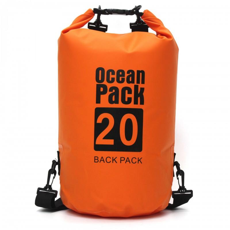 Wasserdichte Dry Bag Kajakfahren Wandern Strand Camping Schwimmen Schwimmender Schulterrucksack Outdoor-Ausrüstung