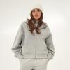 Acud (Brushed) Hoodie Sweat Zip Up _Grey